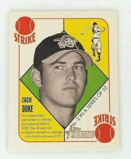 2005 Bowman Heritage Baseball Mini 51 Topps Heritage Blue Backs - Pick Your Card - Image 1 of 4