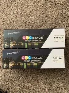 2 Pack CF512A CF513A 204A (1)Magenta (1) Yellow Sealed - Picture 1 of 1