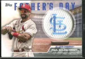 2023 Topps Fathers Day - Paul Goldschmidt #FD-PG Patch St. Louis Cardinals - Picture 1 of 3