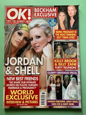 OK! mag 14-Sept-2004 KATIE PRICE Anne Kirkbride Nicole Richie Kelly Brook Bond - Image 1 of 2