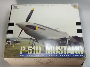 Liberty P-51D Mustang Fighter Plane Die Cast Metal Bank 1:48 G.I. Joe 1995 - Picture 1 of 12