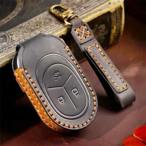 Leather Car Key Case Cover Fob for Nio ET7 ET5 Luxury Keychain Shell Holder Bag - Bild 1 von 11
