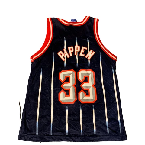 Vintage 90s Scottie Pippen Houston Rockets Champion NBA Throwback Jersey Small Cover