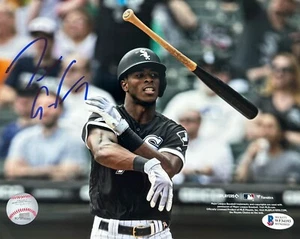 Tim Anderson Chicago White Sox Signed Autograph 8x10 Bat Flip Photo COA Blue Ink - Picture 1 of 1