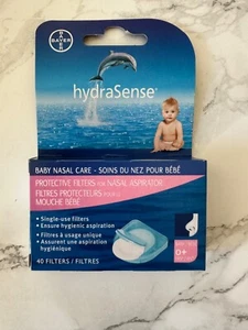 HydraSense Protective Filters for Baby Nasal Aspirator 40 Pack - Picture 1 of 5
