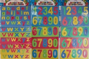 Learning Letter & Number Foam Puzzles, Select: Puzzle & Color L72 - Picture 1 of 17
