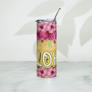 Aloha 20 Unzen Edelstahl Heiß und Kalt Becher - Bild 1 von 4