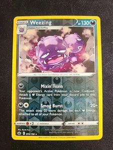 Weezing 095/198 Swsh06: Sword & Shield - Chilling Reign Reverse Holo - Picture 1 of 2