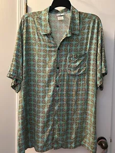 Disney Herren Rayon Tribal Moana Hemd mit Knopfleiste Größe XL - Bild 1 von 4