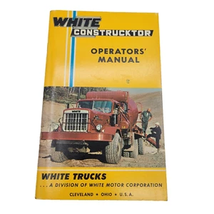 Vintage White Motors Company Construcktor Operators Manual Semi Big Rig  RARE - Bild 1 von 10