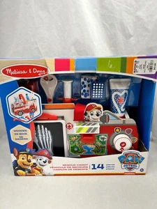 Melissa & Doug PAW PATROL 14 Pc Wooden RESCUE CADDY Vehicle FAST SHIP! - Picture 1 of 13