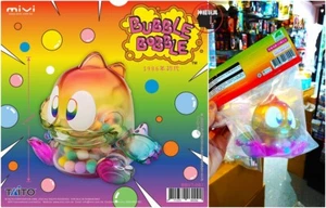MiVi TAITO 1986 Bubble Bobble Figure Rainbow Transparent Version BBVT-007 - Picture 1 of 4