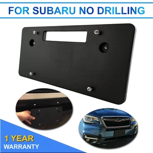 Soporte de montaje de placa de matrícula de parachoques delantero para Subaru no requiere perforación - Imagen 1 de 8