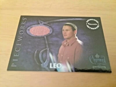 Charmed Conversations Pieceworks Brian Krause Costume card as Leo PWCC5 - Image 1 of 2