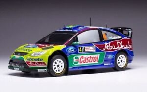 IXO-MODELS - FORD ENGLAND - FOCUS RS WRC09 1/24 N 4 WINNER RALLY SARDINIA ITALY 