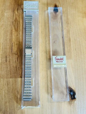 VTG SPEIDEL Interlock Clasp Replacement Watchband Stainless Gold Tone Links NOS - Image 1 of 4
