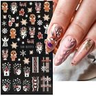 Accessories New Year Nail Decoration Nail Art Decals Christmas Nail Stickers