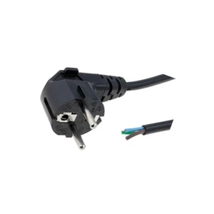 S3-3/07/1.8BK Kabel CEE 7/7 (E/F) abgewinkelter Stecker,Kabel 1,8m schwarz LIAN - Picture 1 of 1