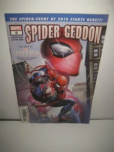 Spider-Geddon #0 2018 - 1st Spider-Man from 2018 Video Game - Clayton Crain - Picture 1 of 2