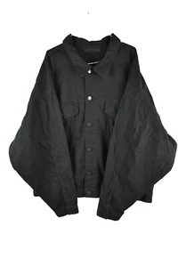 Essentials Fear of God Herren Jeansjacke schwarz mit Knöpfen Größe L Baumwolle - Bild 1 von 8