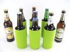 6er Set Flaschenkühler 0,33L Bierflaschen - Bierkühler - Neopren - 0.33L  Grün