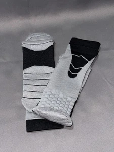 Nike Vapor Elite Fußball Crew-Socken PSX311-010 grau schwarz X-Large BIN 18 - Bild 1 von 2
