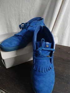 Diamond Supply Co. Jasper  Mens Blue Suede Sneakers Casual Shoes  Size 8Z15-G107 - Picture 1 of 7