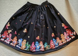 Gonna donna unica vintage nera a cerchio con cura orsi zip laterale con tasche... - Foto 1 di 10