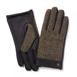Failsworth Lundale Harris Tweed/Leather Glove 2013 - Brown - 100% Pure Wool - Picture 1 of 1