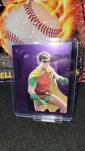 2025 Skybox Metal Universe Batman - Robin (Dick Grayson) #45 - Purple FX - Picture 1 of 2