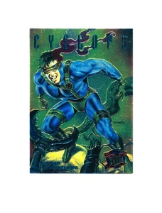 1995 FLEER ULTRA X-MEN SINISTER OBSERVATIONS CYCLOPS Chromium Chase Card 3/10 - Picture 1 of 1