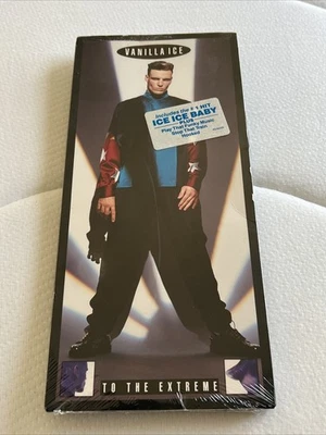 Vanilla Ice To the Extreme CD Long Box Hype Sticker Brand New Sealed Ice Baby Foto 1 de 4
