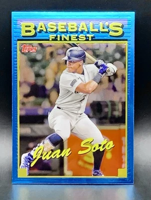 2024 Finest Juan Soto - What If... 1993 Finest Prototypes Refractor - Image 1 of 4