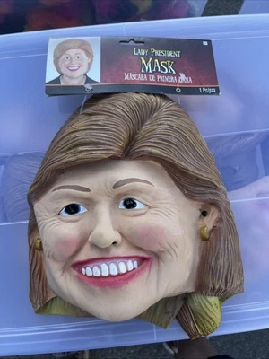 Costumes One Size 14+ Lady President Halloween Face Mask - Image 1 of 3
