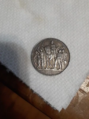 PRUSIA 2 marcos 1913 A / Victoria sobre Napoleón / - XF Der Koniq Rief moneda de plata  Foto 1 de 4