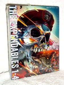 The Expendables 1-4 Collection (4K/Blu-ray, 2023, STEELBOOK, 8-Disc) NEW action - Picture 1 of 3