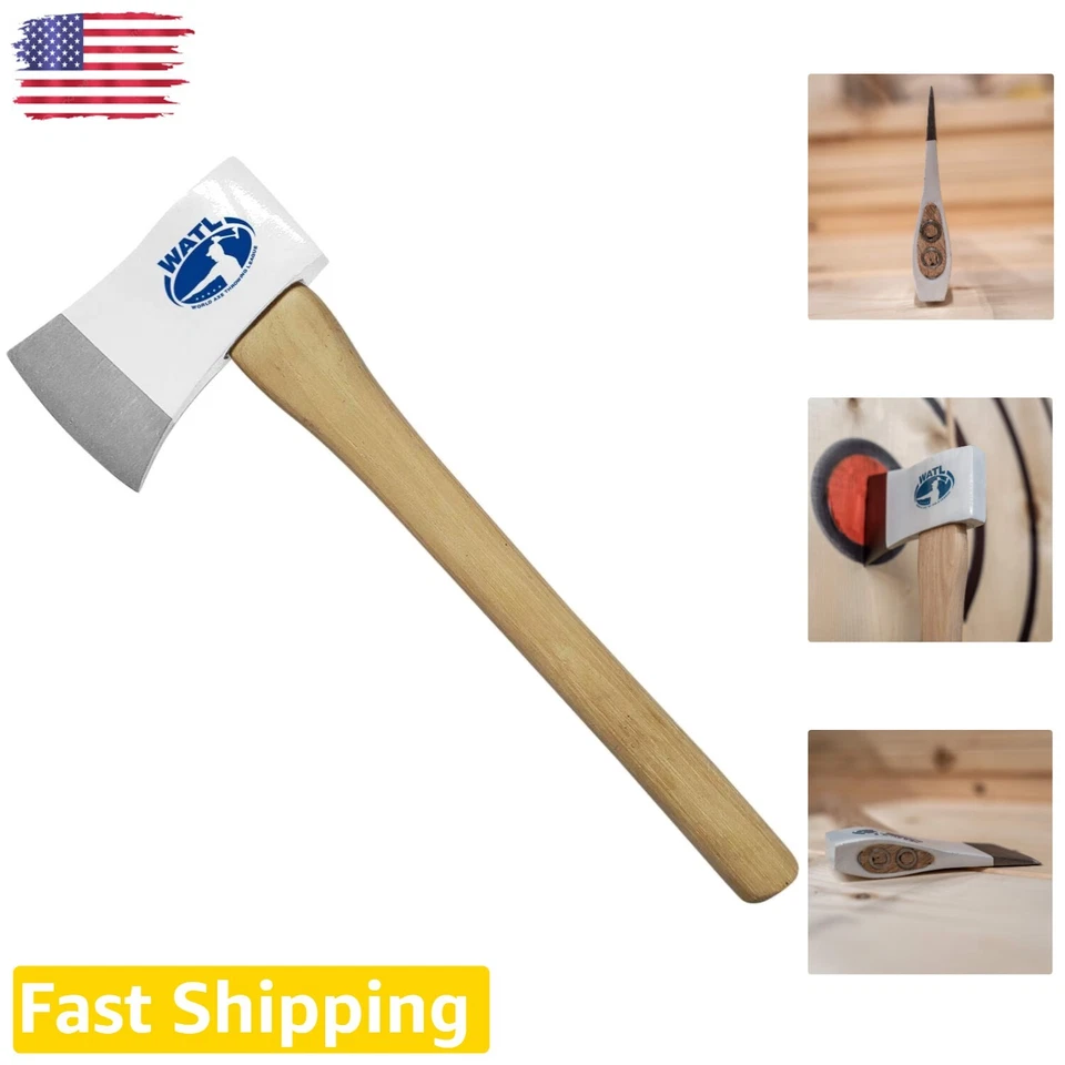 Watl Improved World Axe Throwing League Competition 16" Straight Handle Camp