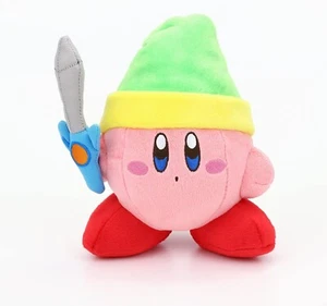 Kirby of the Stars, Soft Plush Toy, Kirby of the Stars Sword Kirby, KP09 - Picture 1 of 4