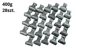 SET x 28 Hammerschlegel Schlegelmesser 400g passend fur Mulcher STARK GEO EF EFG - Bild 1 von 5