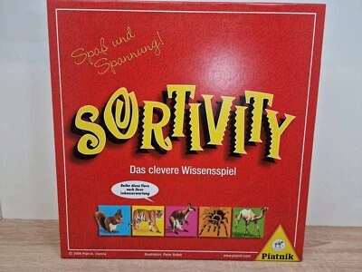 SORTIVITY 🃏 Gesellschaftsspiel / Brettspiel / von Piatnik  - Bild 1 von 4