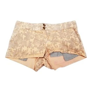 BKE Piper lässig bedruckte Damen Shorts Größe 29 beige Blumenmuster Shortie - Bild 1 von 15