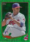 2013 Topps Update Emerald Danny Salazar RC Rookie Card #US138 Cleveland Indians. rookie card picture