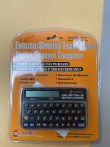 Vintage Columbia elektronischer Übersetzer Englisch/Spanisch. - Bild 1 von 5