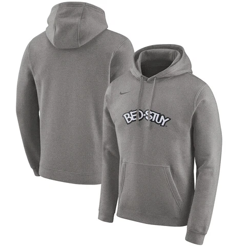 NEW Nike Brooklyn Nets Bed-Stuy City Edition Men's Pullover Hoodie Sweatshirt Cover