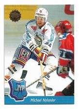 1994-95 Finnish League Leaf Sisu #352 Michael Nylander (Calgary Flames)