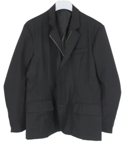 C.P. Company Jacket Men (EU) 52 Buttoned Wool Light Black - Picture 1 of 15