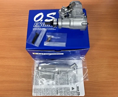 OS Engine MAX 25FX II With 892 Exhaust Muffler OS12662 RC Aero Engine - Image 1 of 4