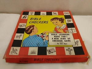 Juego de damas bíblicas vintage fruta del espíritu Warner Press EE. UU. - Imagen 1 de 5