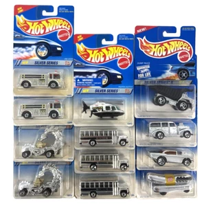 1994-95 Hot Wheels Silver Series I & II Complete Sets w/ Duplicates - Picture 1 of 4
