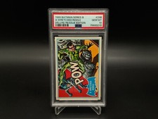 A Wretched Riddle 1966 Topps Batman #29B 1989 Deluxe Reissue PSA 10